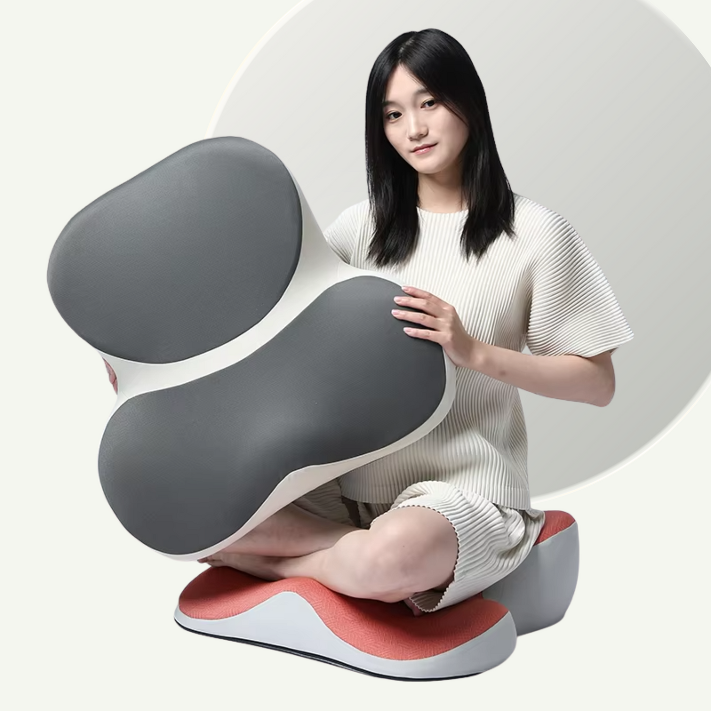 Ergonomic Meditation Cushion for Pain-Free Sitting, Deeper Practice & Comfort